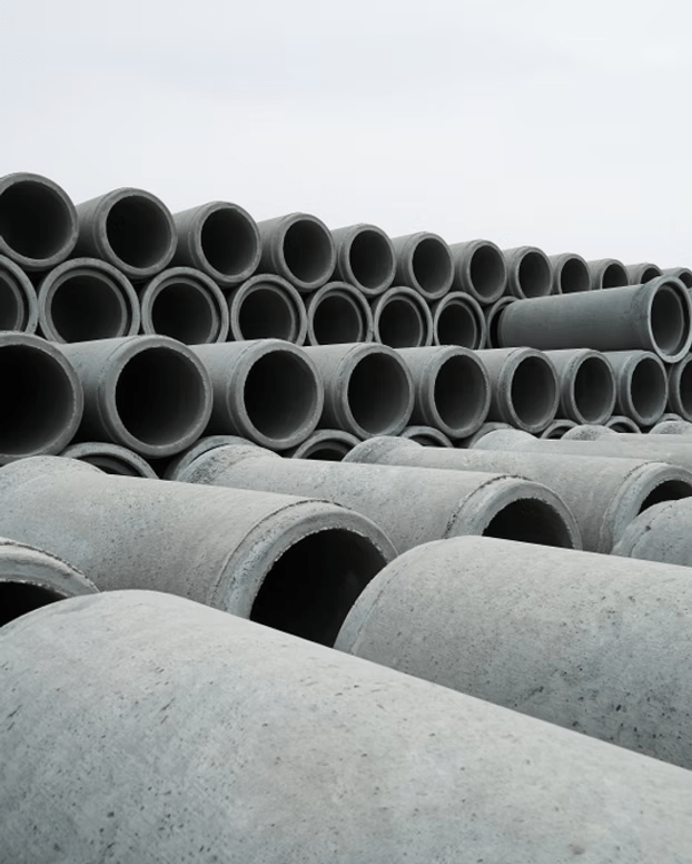Tubos e Calhas de Concreto